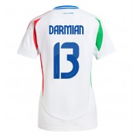 Italien Matteo Darmian #13 Udebanetrøje Dame EM 2024 Kortærmet